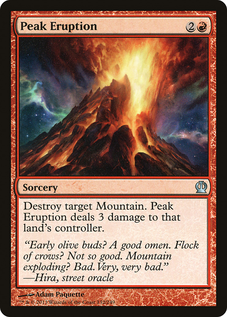 Peak Eruption Card Image