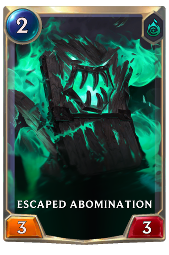 Escaped Abomination Card Image