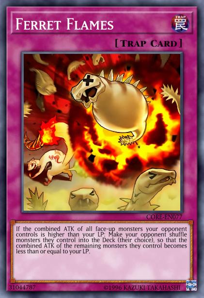 Ferret Flames Card Image