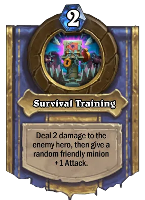 Survival Training Card Image