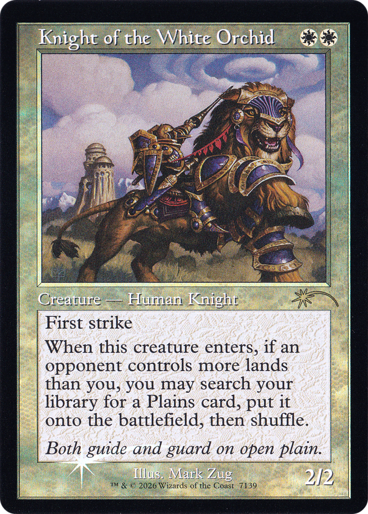 Knight of the White Orchid Card Image