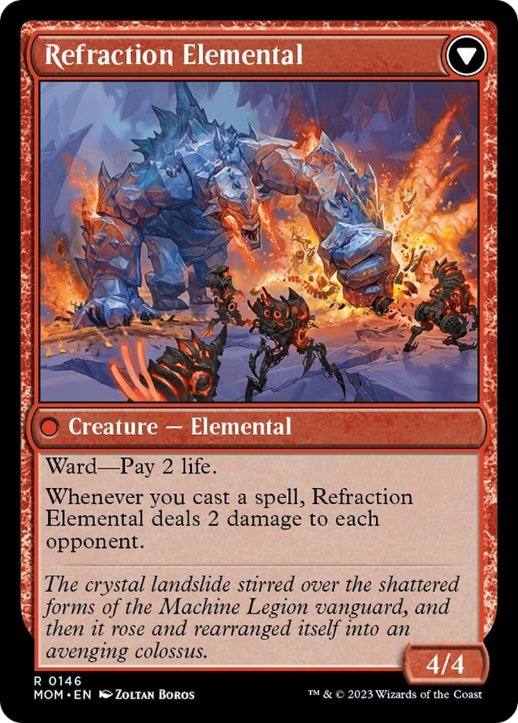 Invasion of Karsus // Refraction Elemental Card Image