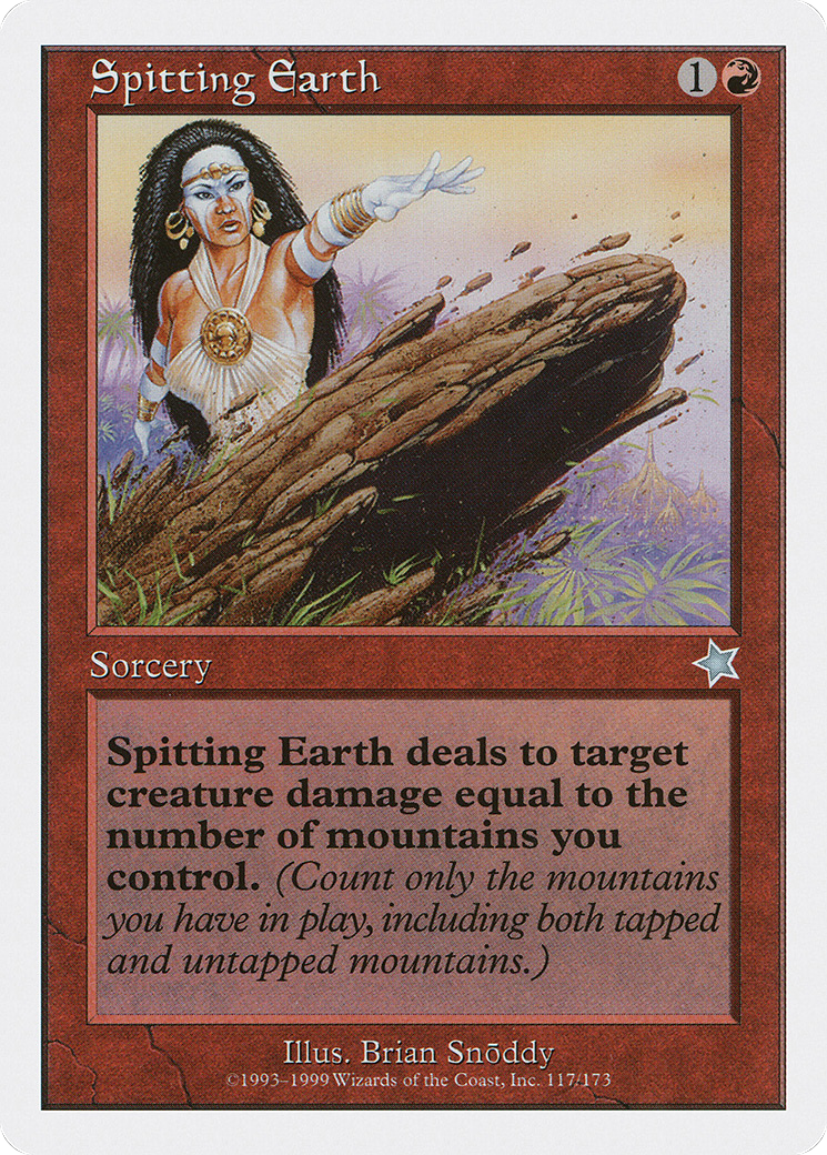 Spitting Earth Card Image