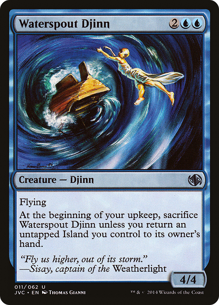 Waterspout Djinn Card Image