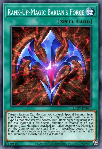 Rank-Up-Magic Barian's Force Card Image