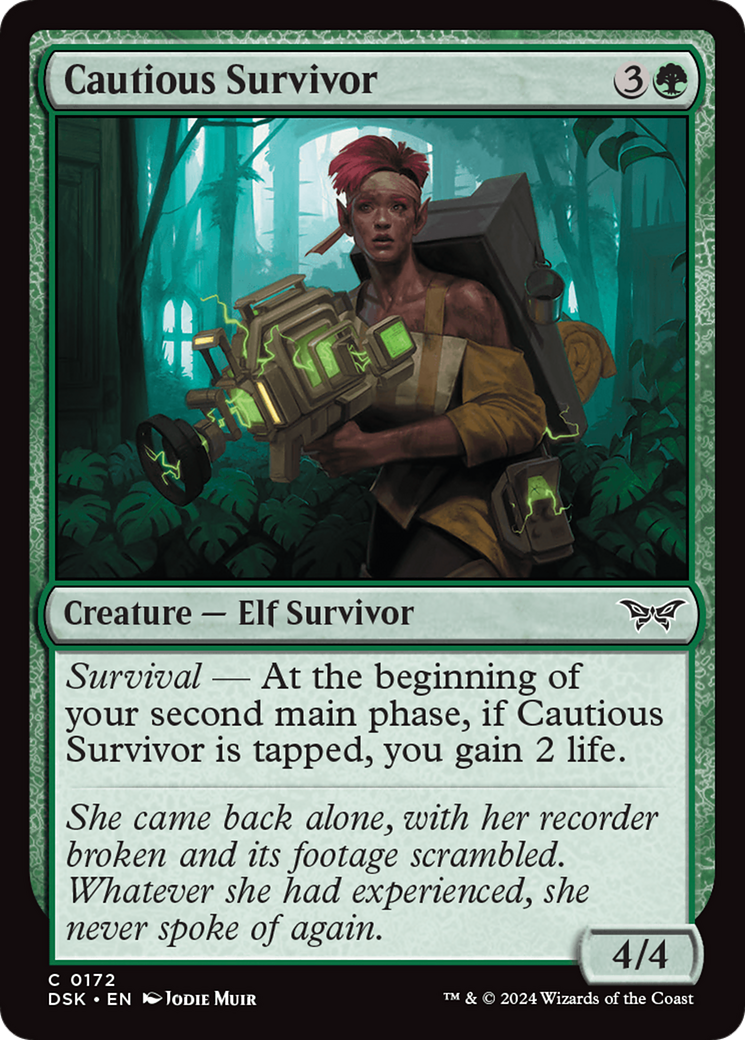 Cautious Survivor Card Image