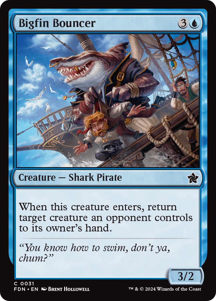 Bigfin Bouncer Card Image