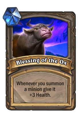 Blessing of the Ox Card Image