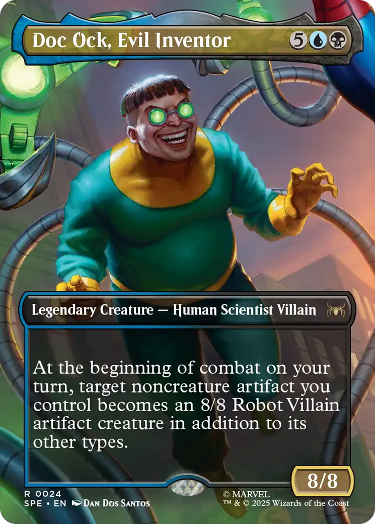 Doc Ock, Evil Inventor Card Image