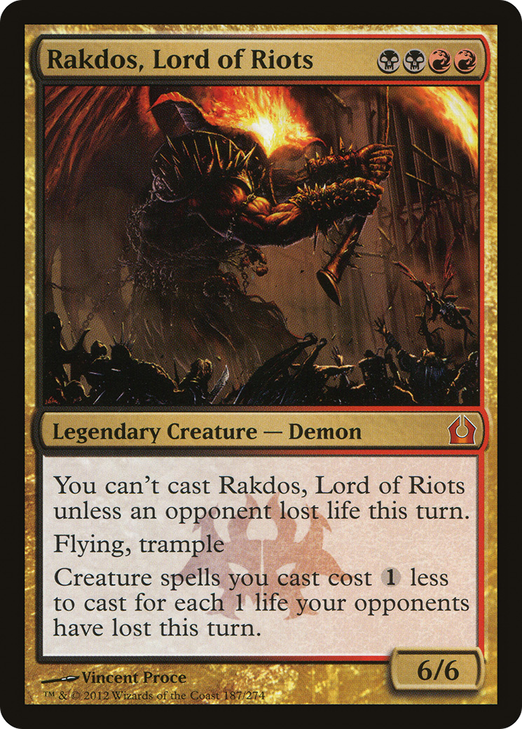 Rakdos, Lord of Riots Card Image