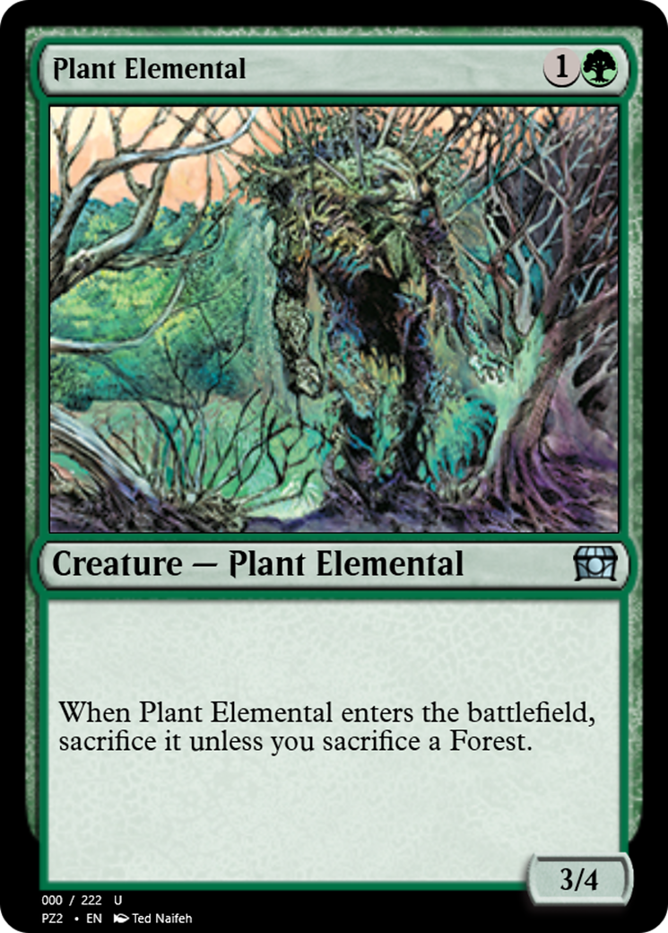 Plant Elemental Card Image