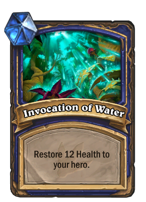 Invocation of Water Card Image