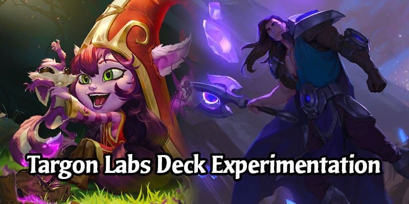 Experimenting with the Decks from Runeterra's Discover Targon Lab