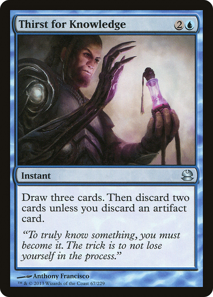 Thirst for Knowledge Card Image