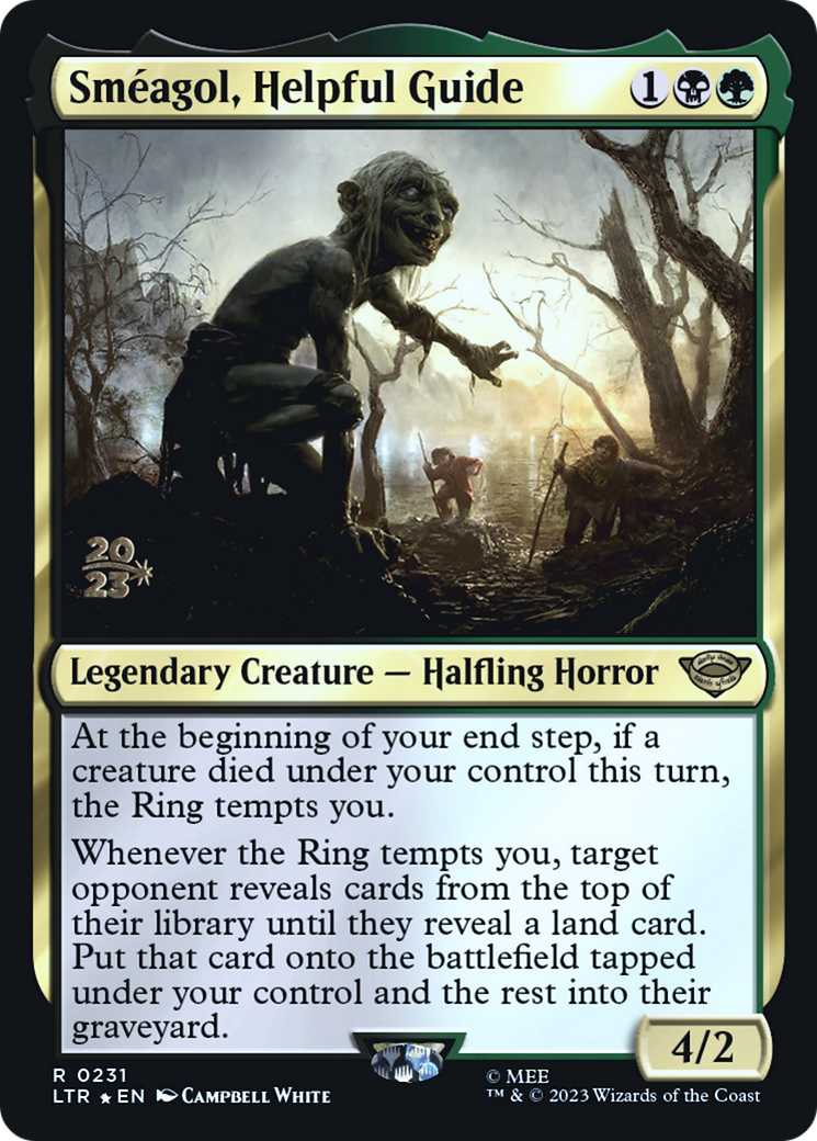 Sméagol, Helpful Guide Card Image