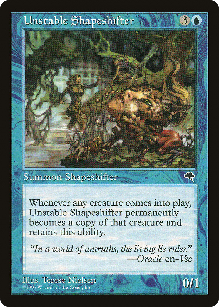 Unstable Shapeshifter Card Image