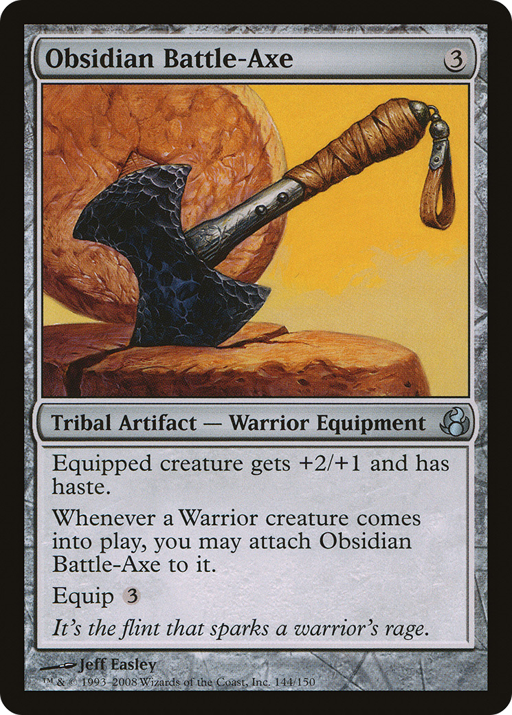 Obsidian Battle-Axe Card Image