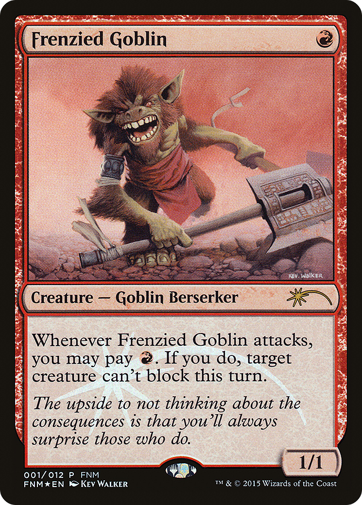 Frenzied Goblin Card Image