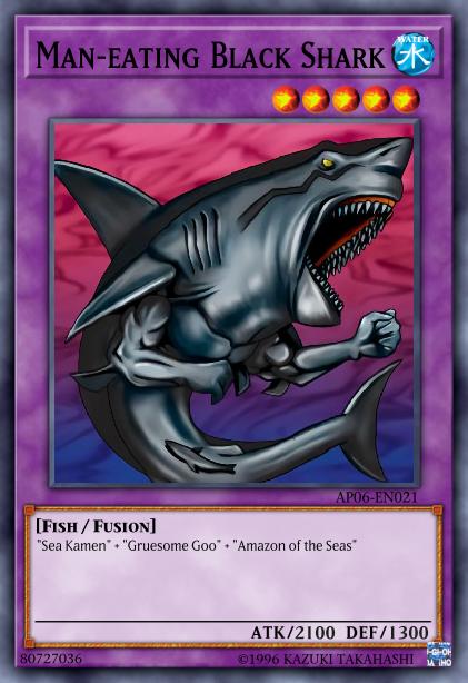 Man-Eating Black Shark Card Image