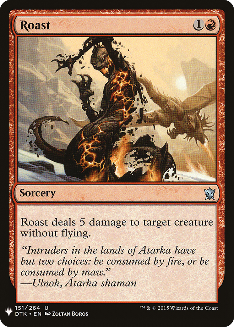 Roast Card Image