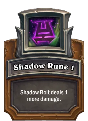 Shadow Rune 1 Card Image
