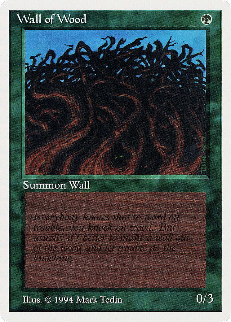 Wall of Wood Card Image