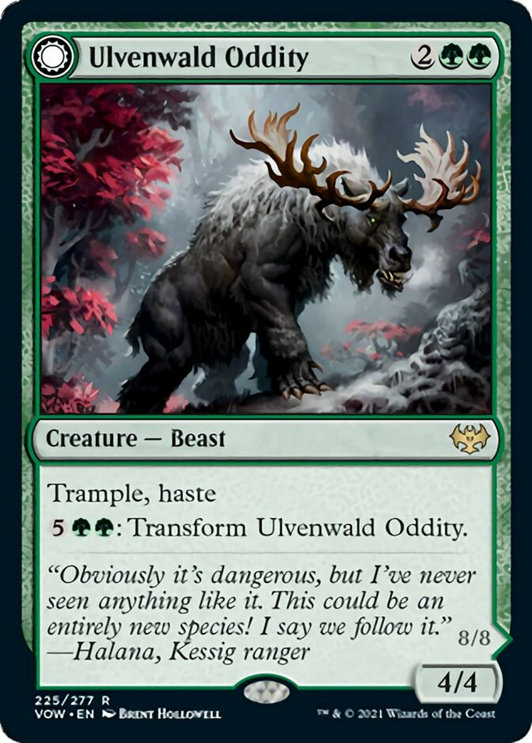 Ulvenwald Oddity // Ulvenwald Behemoth Card Image
