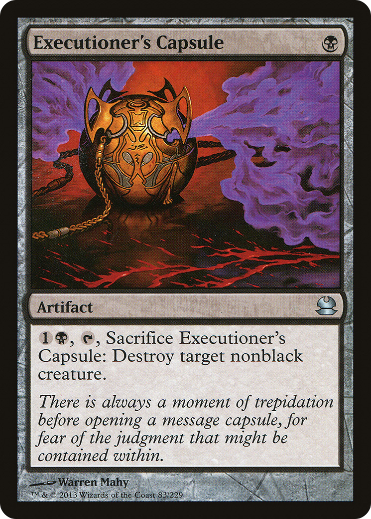 Executioner's Capsule Card Image