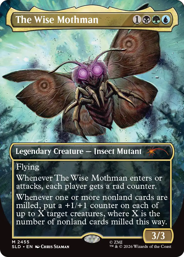 The Wise Mothman Card Image