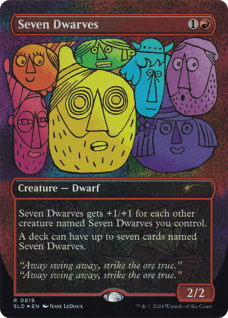Seven Dwarves Card Image
