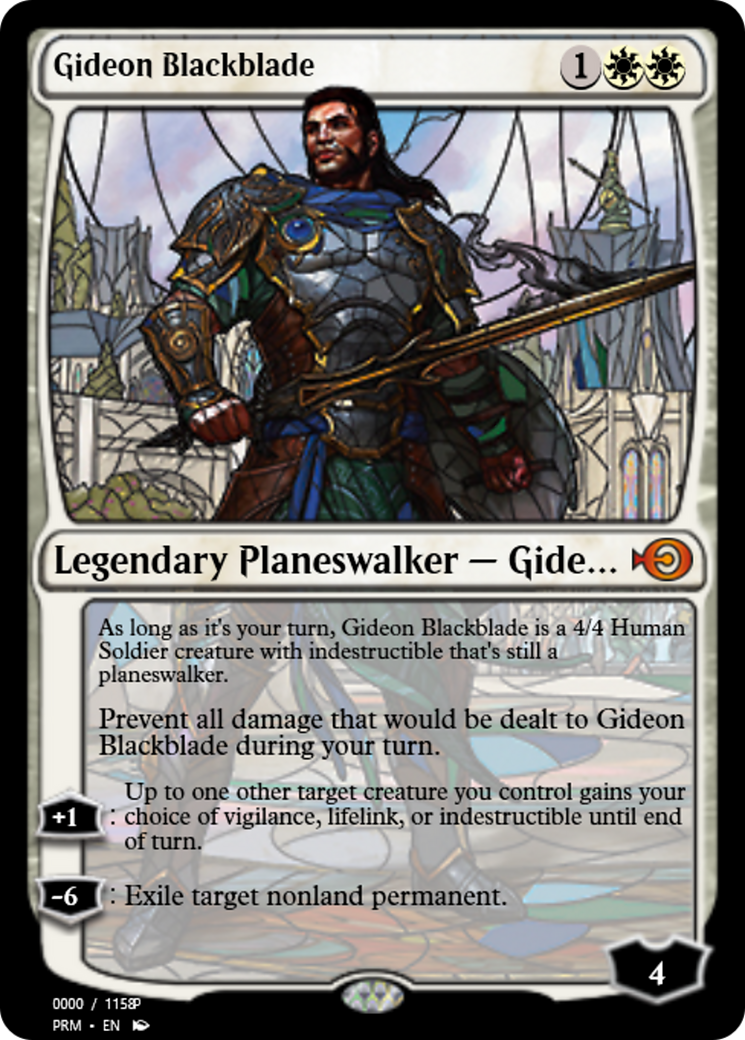Gideon Blackblade Card Image