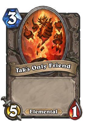 Tak's Only Friend Card Image