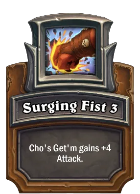 Surging Fist 3 Card Image