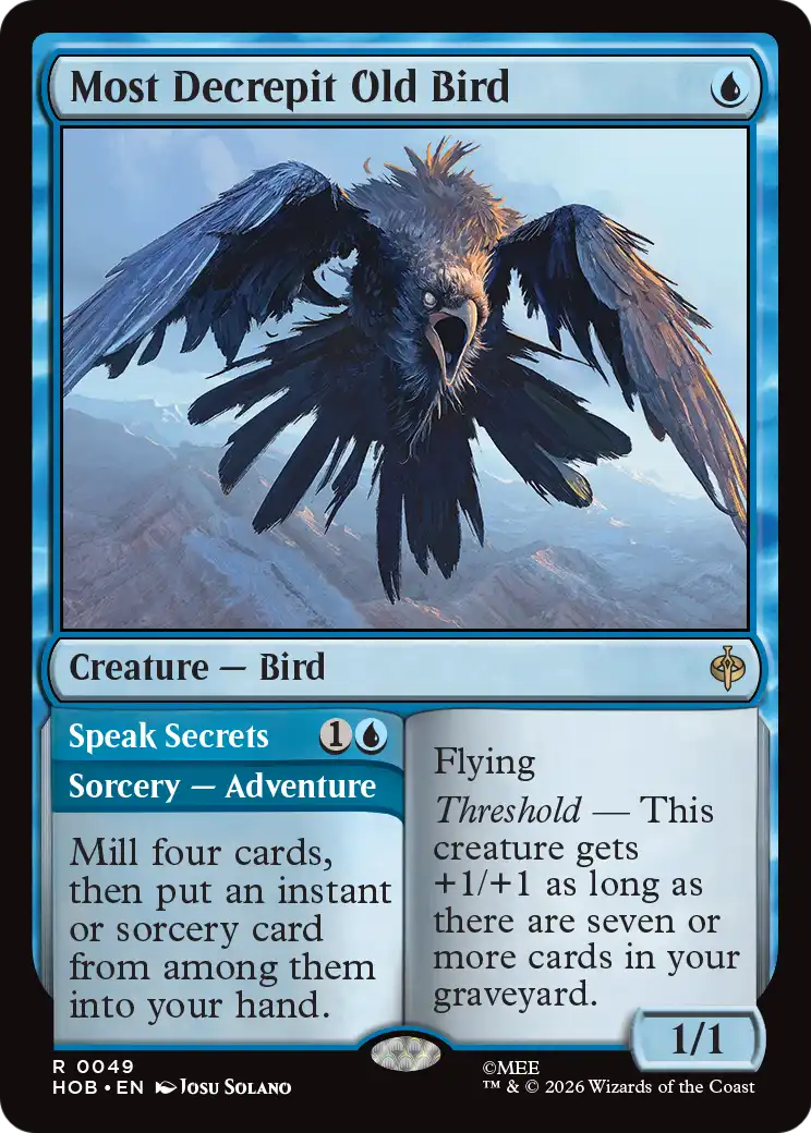 Speak Secrets Magic: The Gathering card