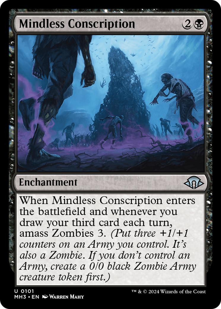 Mindless Conscription Card Image