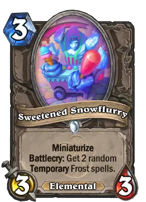 Sweetened Snowflurry Card Image
