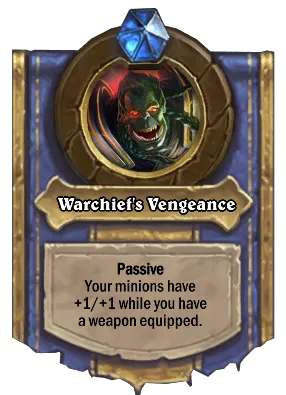 Warchief's Vengeance Card Image