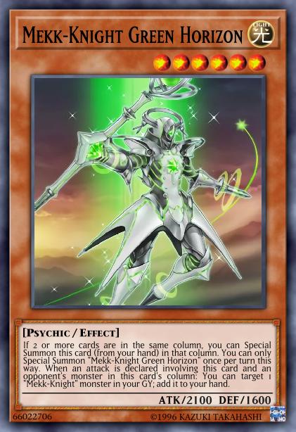 Mekk-Knight Green Horizon Card Image