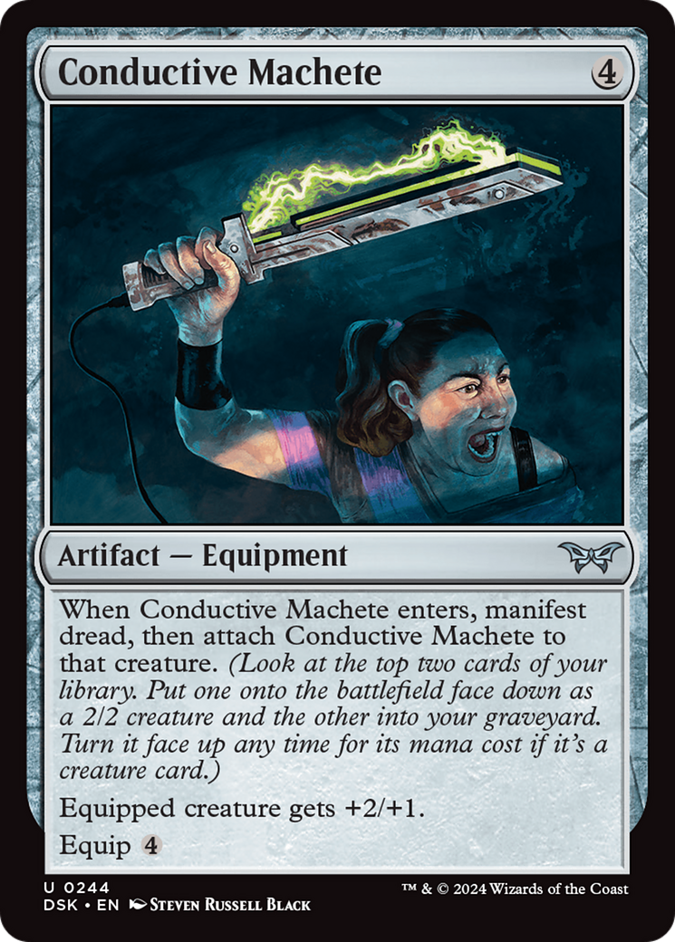 Conductive Machete Card Image