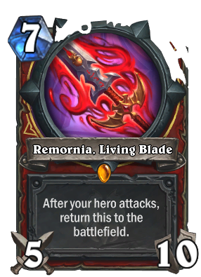 Remornia, Living Blade Card Image