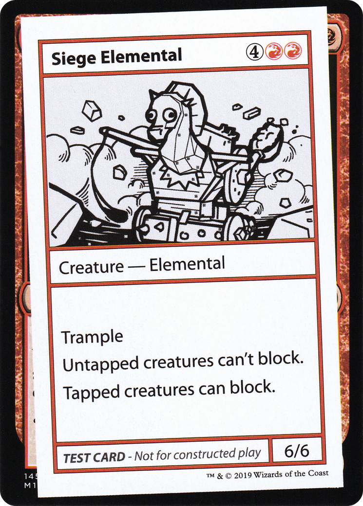 Siege Elemental Card Image