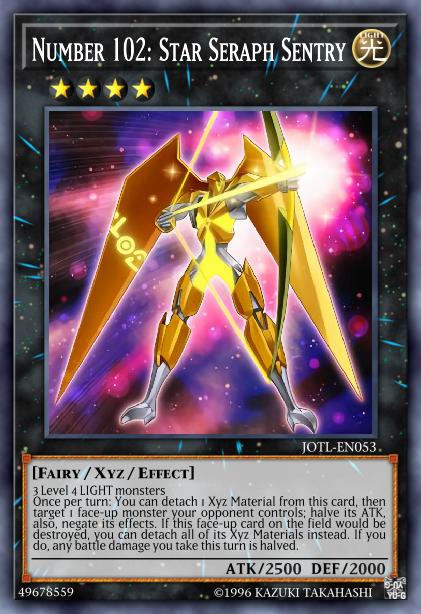 Number 102: Star Seraph Sentry Card Image