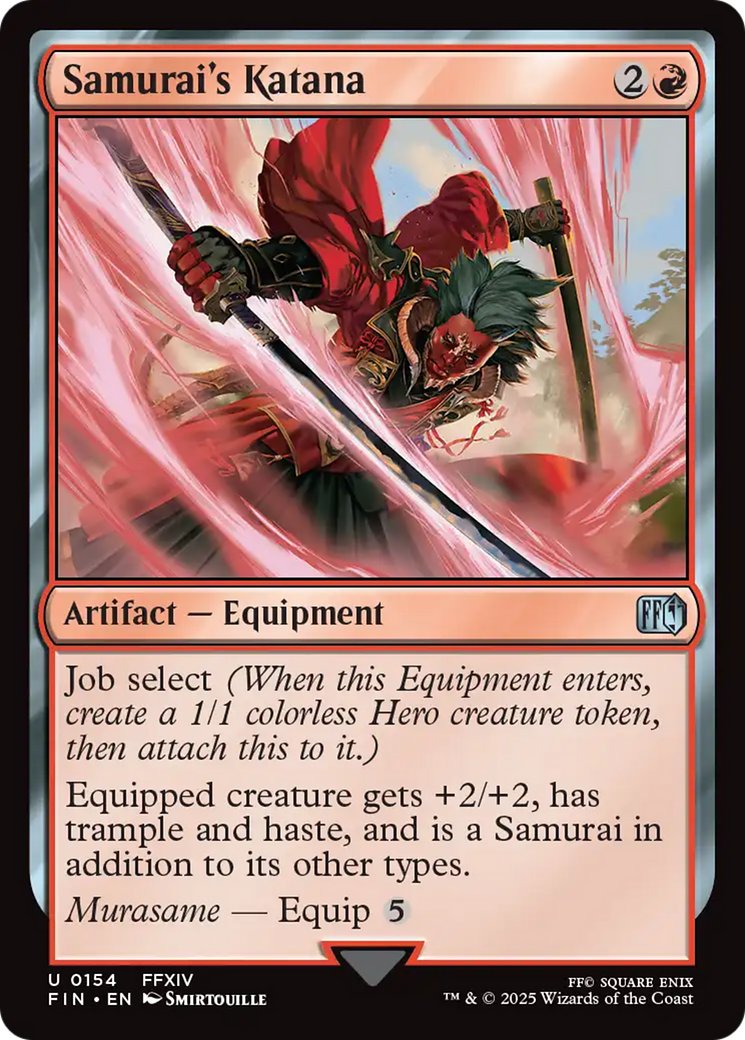 Samurai's Katana Card Image
