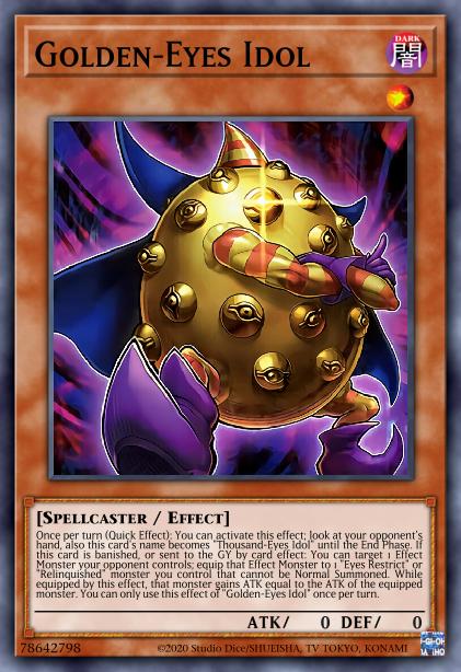 Golden-Eyes Idol Card Image