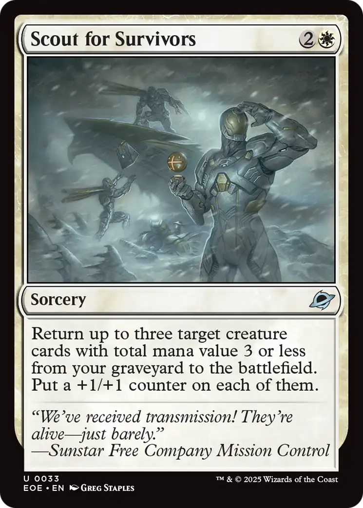 Scout for Survivors Card Image