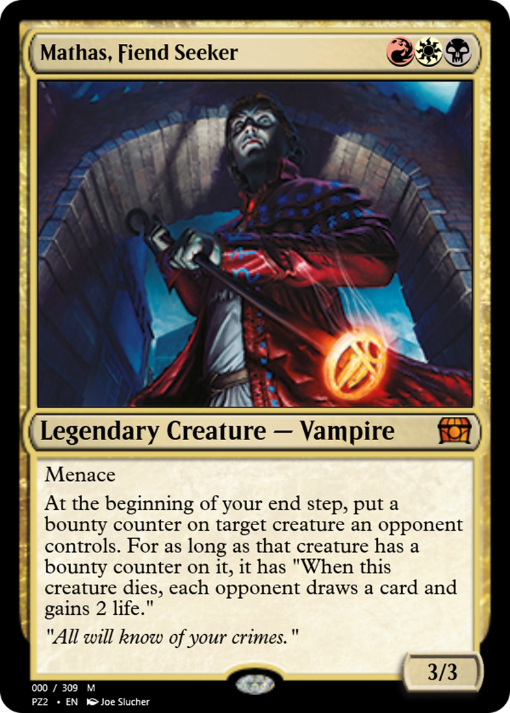 Mathas, Fiend Seeker Card Image