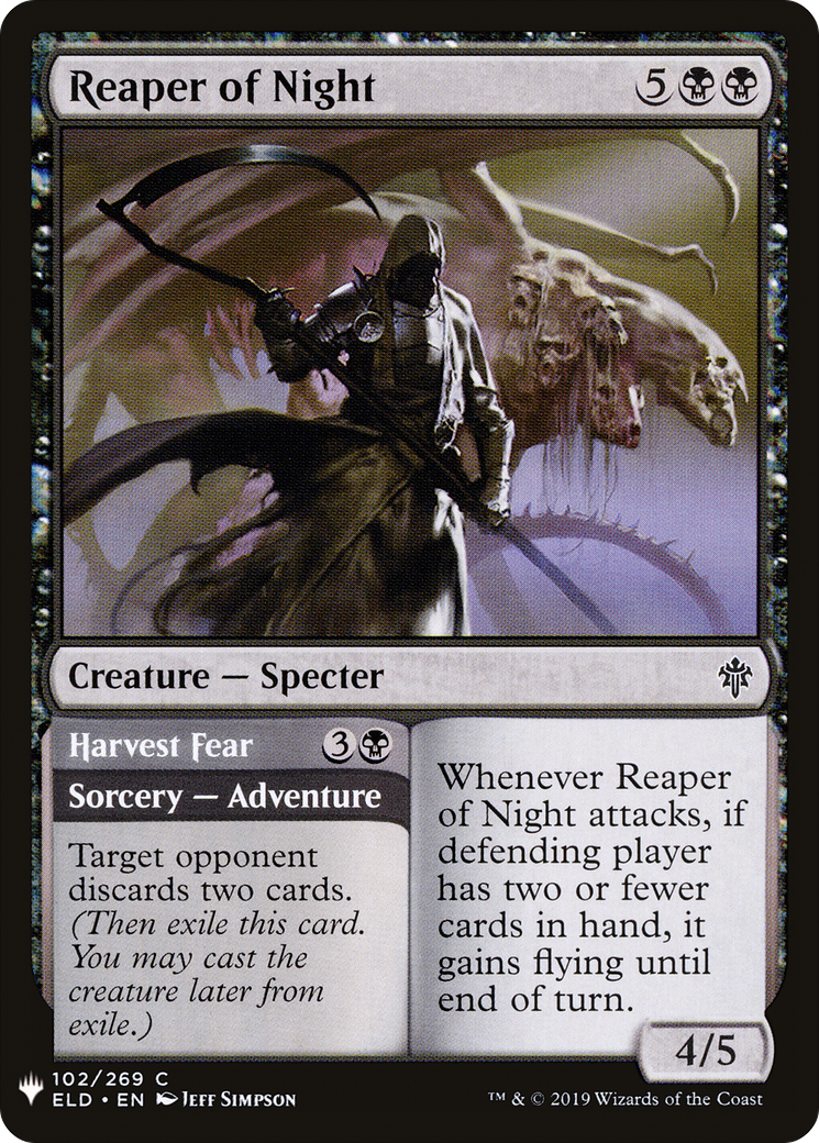 Reaper of Night // Harvest Fear Card Image