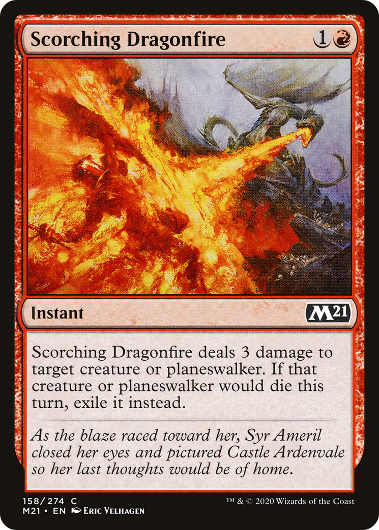 Scorching Dragonfire Card Image