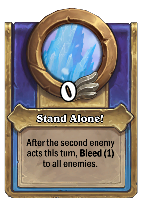 Stand Alone! Card Image