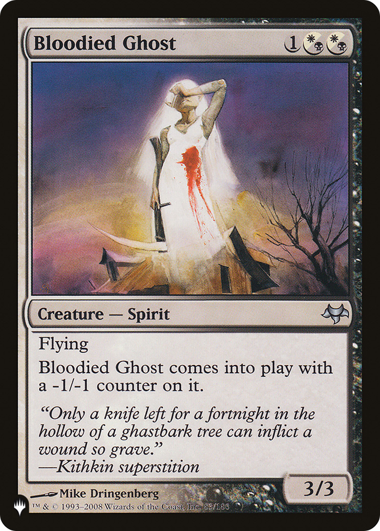 Bloodied Ghost Card Image